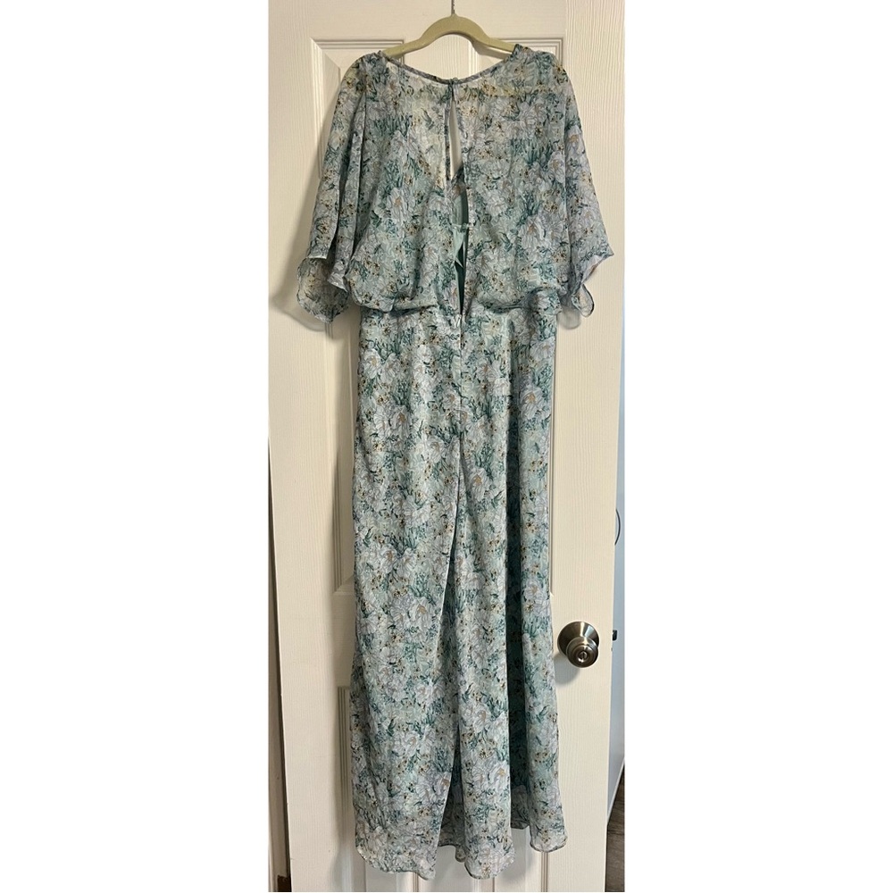 Astr The Label Flutter Sleeve Open Back Maxi Dress - image 7